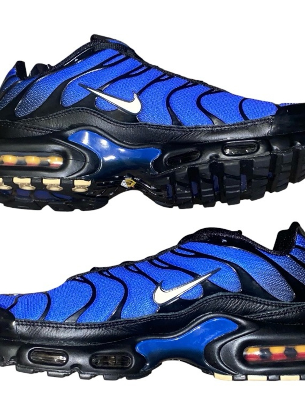 Nike Air Max Plus TN Hyper Blue Black Mens Athletic Shoes Size 12 FQ7331-001 - Picture 8 of 9